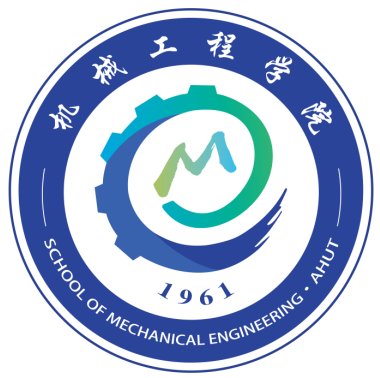 校徽图案由外圆内方两层构架组成